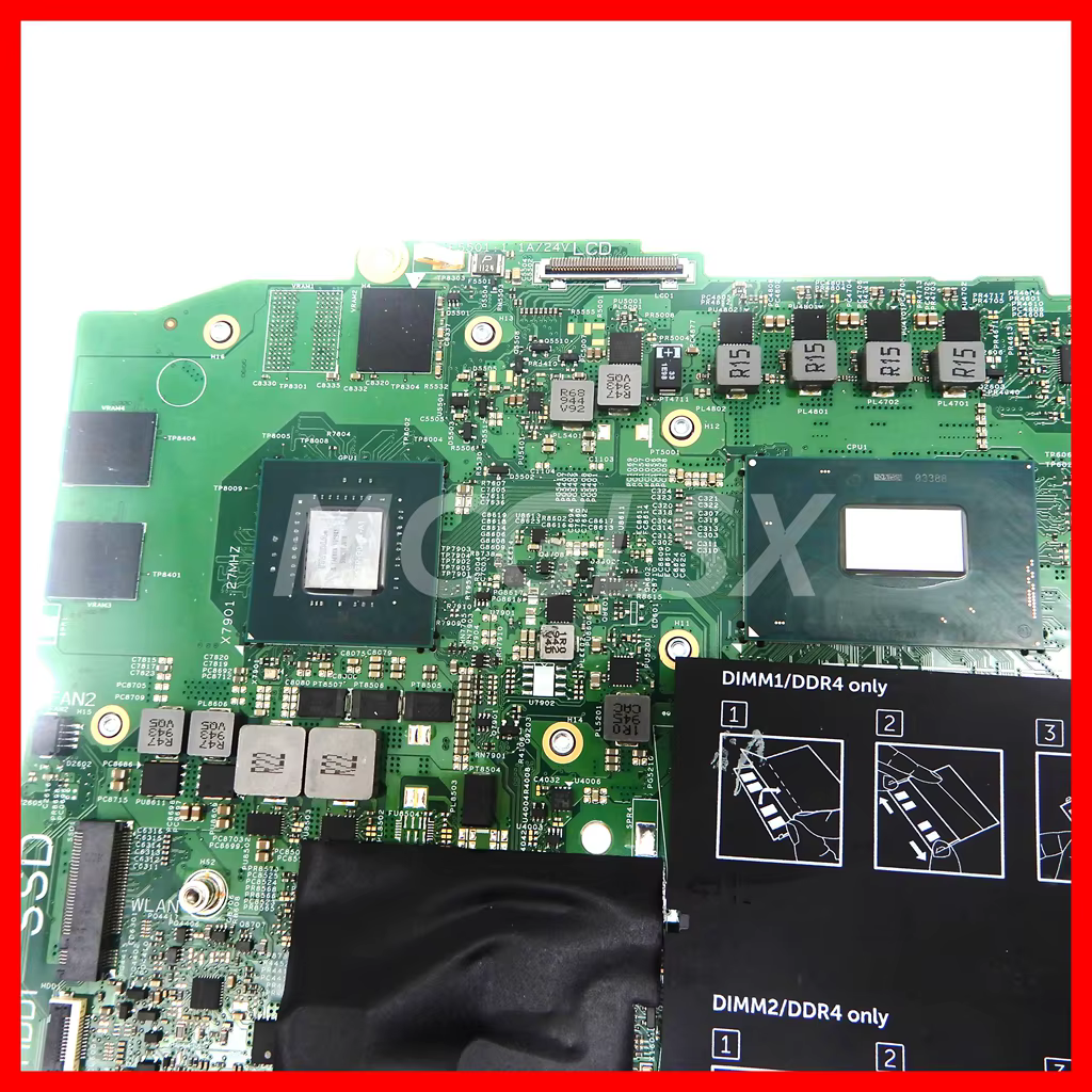 Carte mère pour ordinateur portable Dell G3 3590