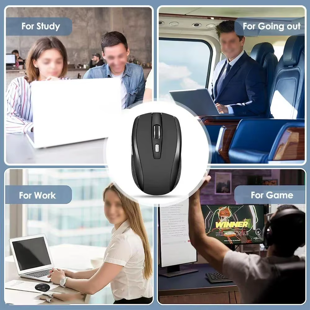 Souris sans fil Bluetooth 5.2