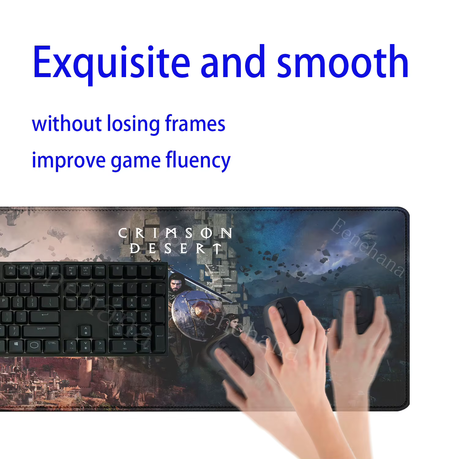 Tapis de souris pour jeux vidéo