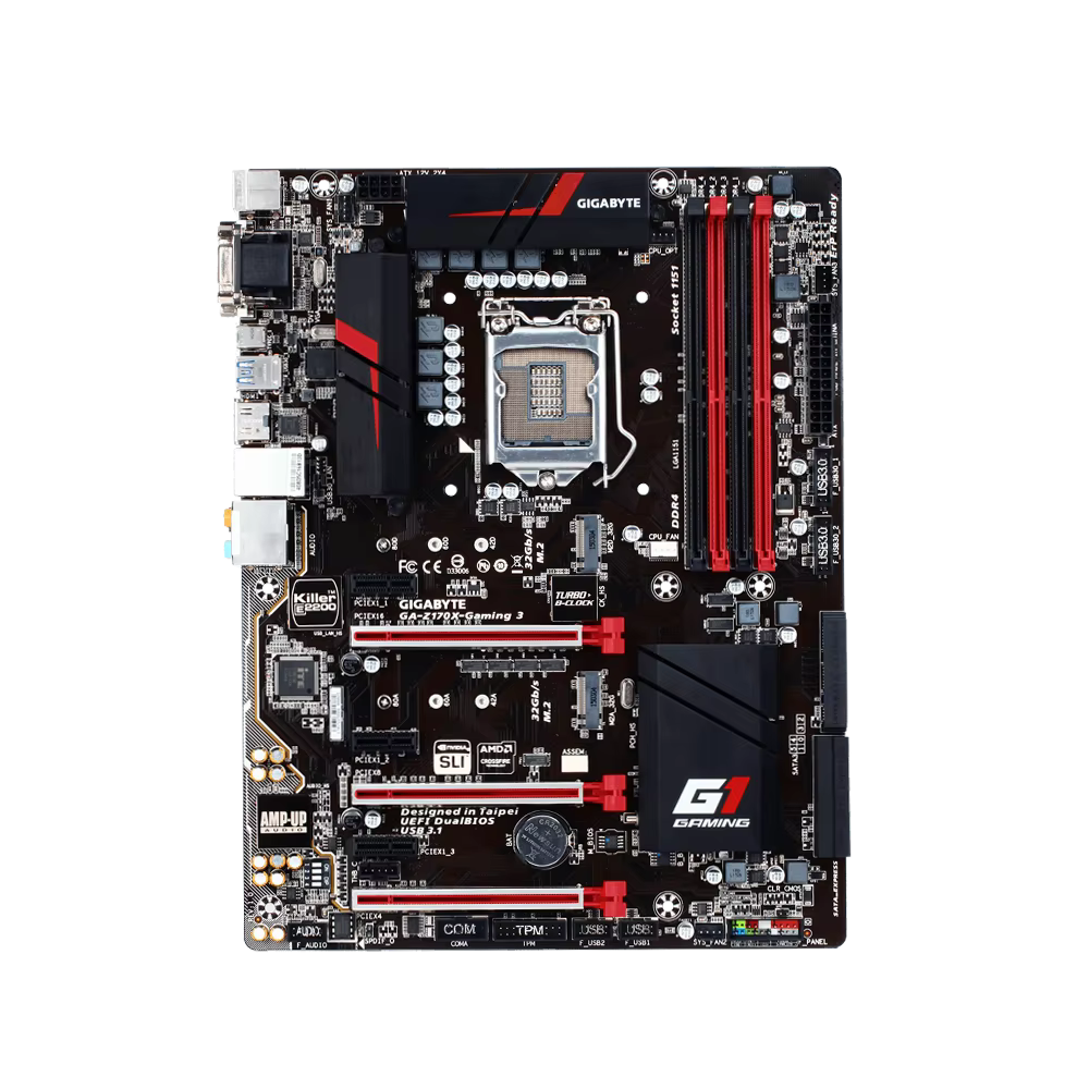 Carte mère GIGABYTE GA-Z170X-Gaming 3 LGA 1151 4×DDR4 64 Go PCI-E 3.0
