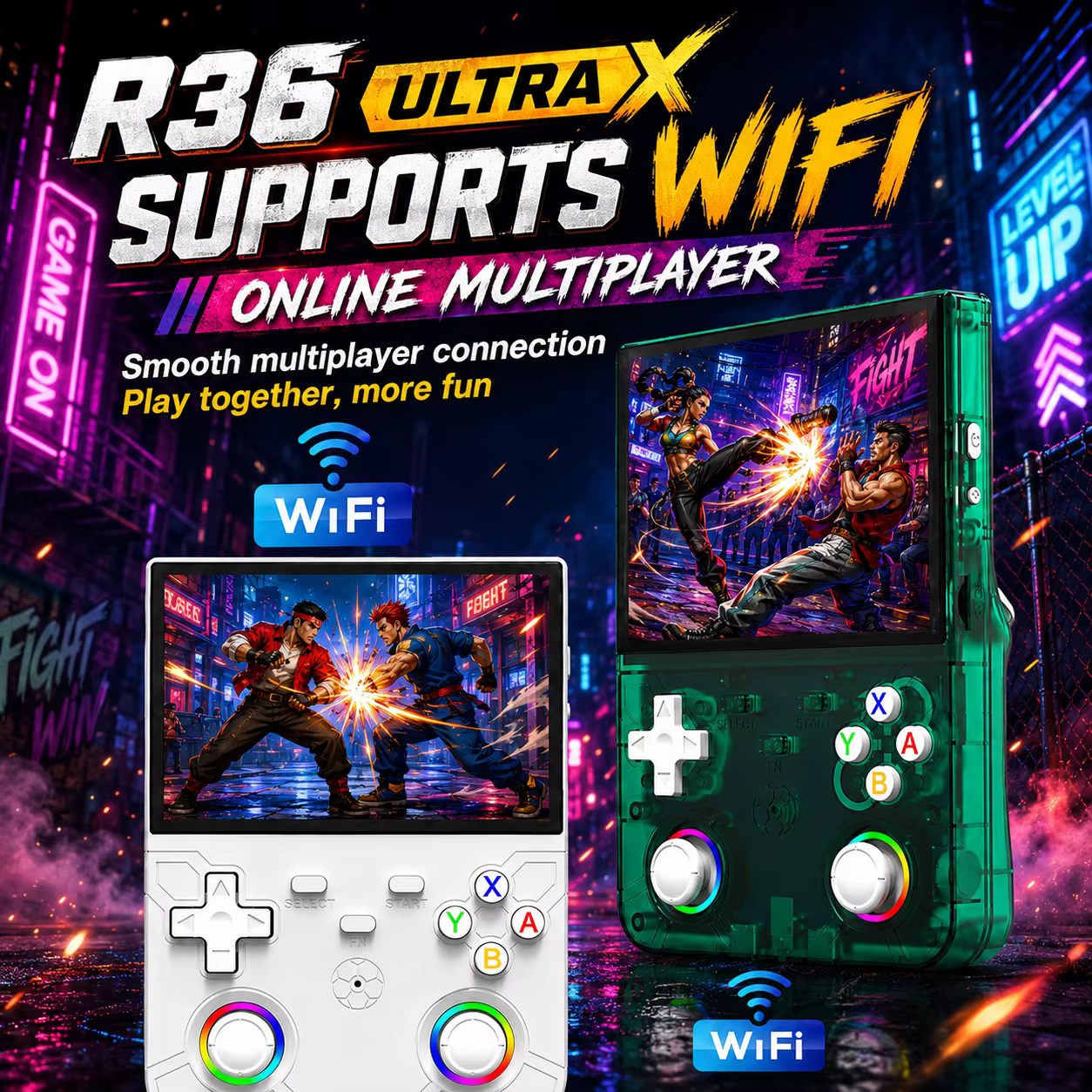 Console de jeu portable R36 Ultra X – Écran HD 4