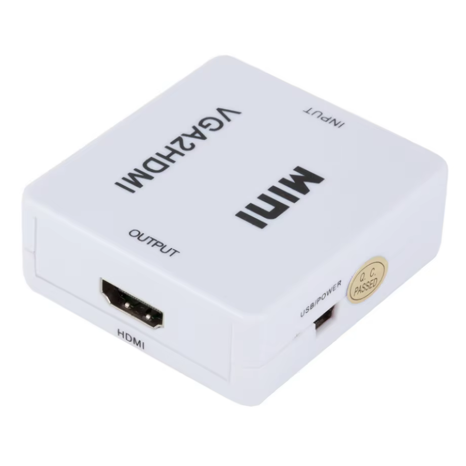 Synchronization-Convertisseur vidéo portable compatible Mini VGA vers HDMI