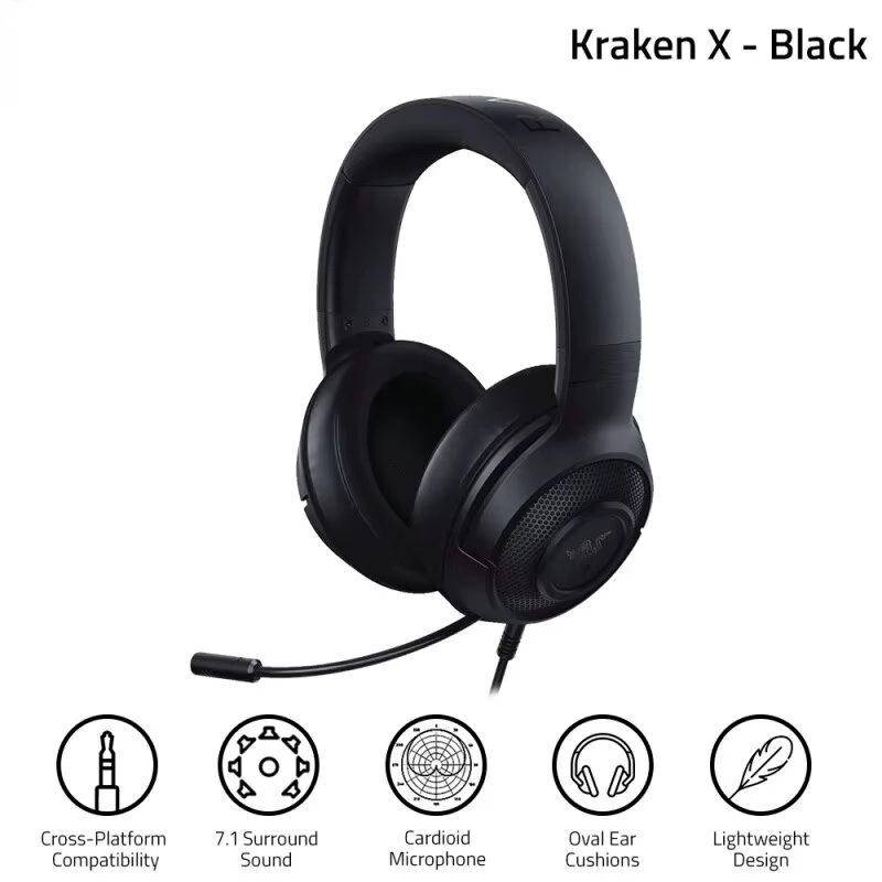 Razer Kraken X Essential Casque De Jeu 7.1 Son Surround