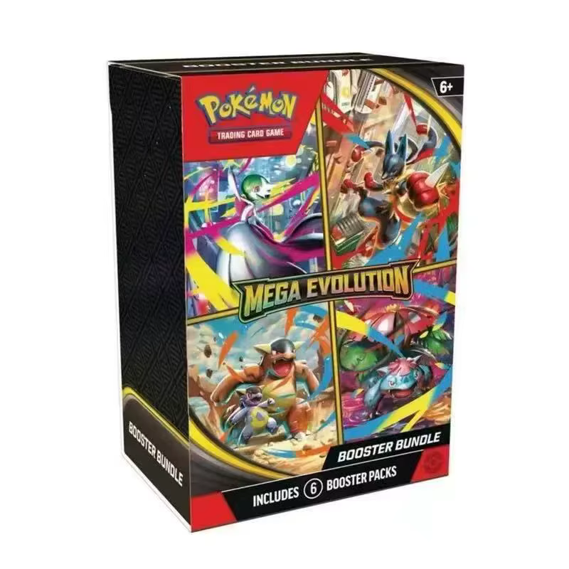 72 cartes Pokémon Pikachu en anglais par boîte, lot de 151 boosters, boîte de boosters Evolutions, cartes à collectionner pour enfants