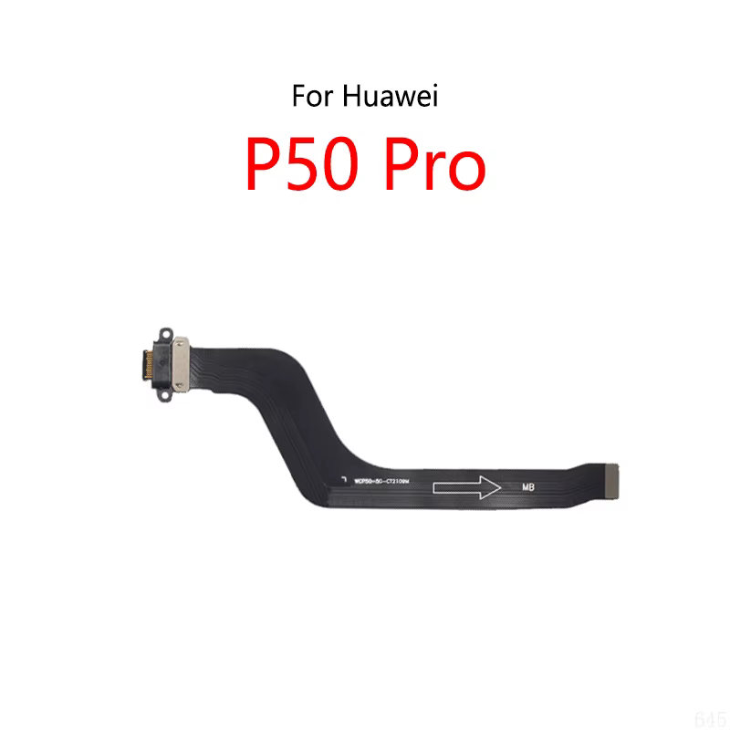 Connecteur de station de Charge USB, prise de Port de Charge, câble flexible pour Huawei P50 Pro 5G