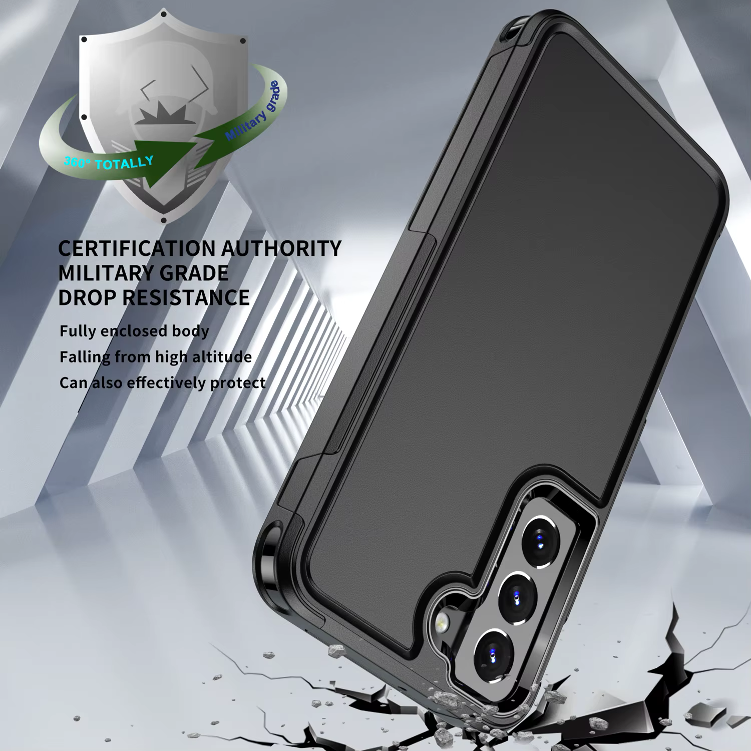 Étui de téléphone portable antidérapant pour Samsung Galaxy A57 S26 Ultra S25 FE A17 A56 A55 A36 5G A16 A15 A14 A54 S23 S25 S22 S24 Plus