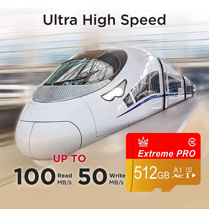 La carte Micro TF/SD de 4 Go