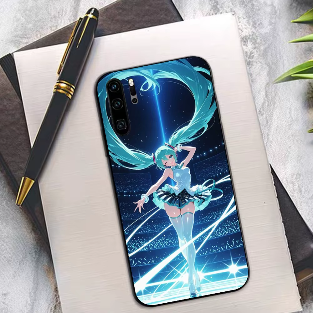 Coque de téléphone fille japonaise h-hatsune Miku, étui pour Huawei P 8 9 10 20 30 40 50 Pro Lite Psmart Honor 10 Lite 70 Mate 20lite