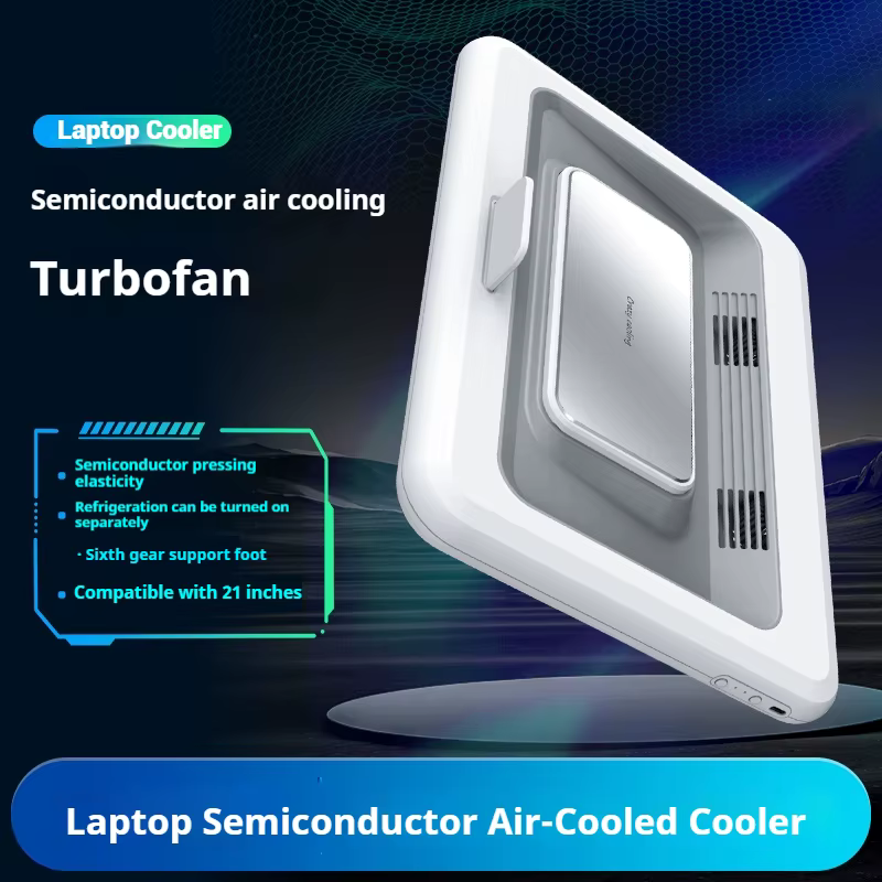 Nouveau refroidisseur d'ordinateur portable de jeu avec 2 ventilateurs silencieux de refroidissement