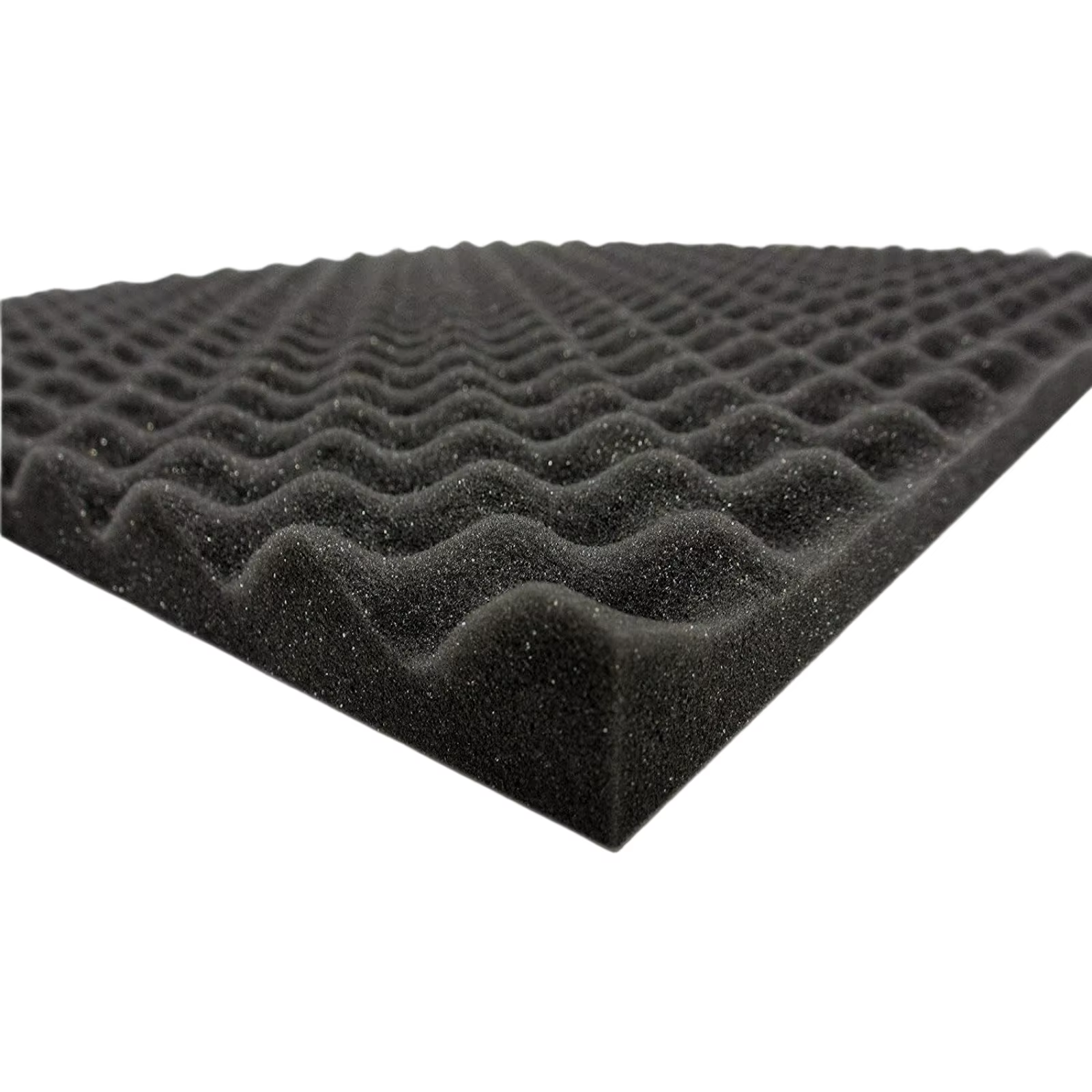 Panneau acoustique auto-adhésif HERTBER en mousse alvéolée 100x50x3cm haute densité insonorisant pour salle de jeux