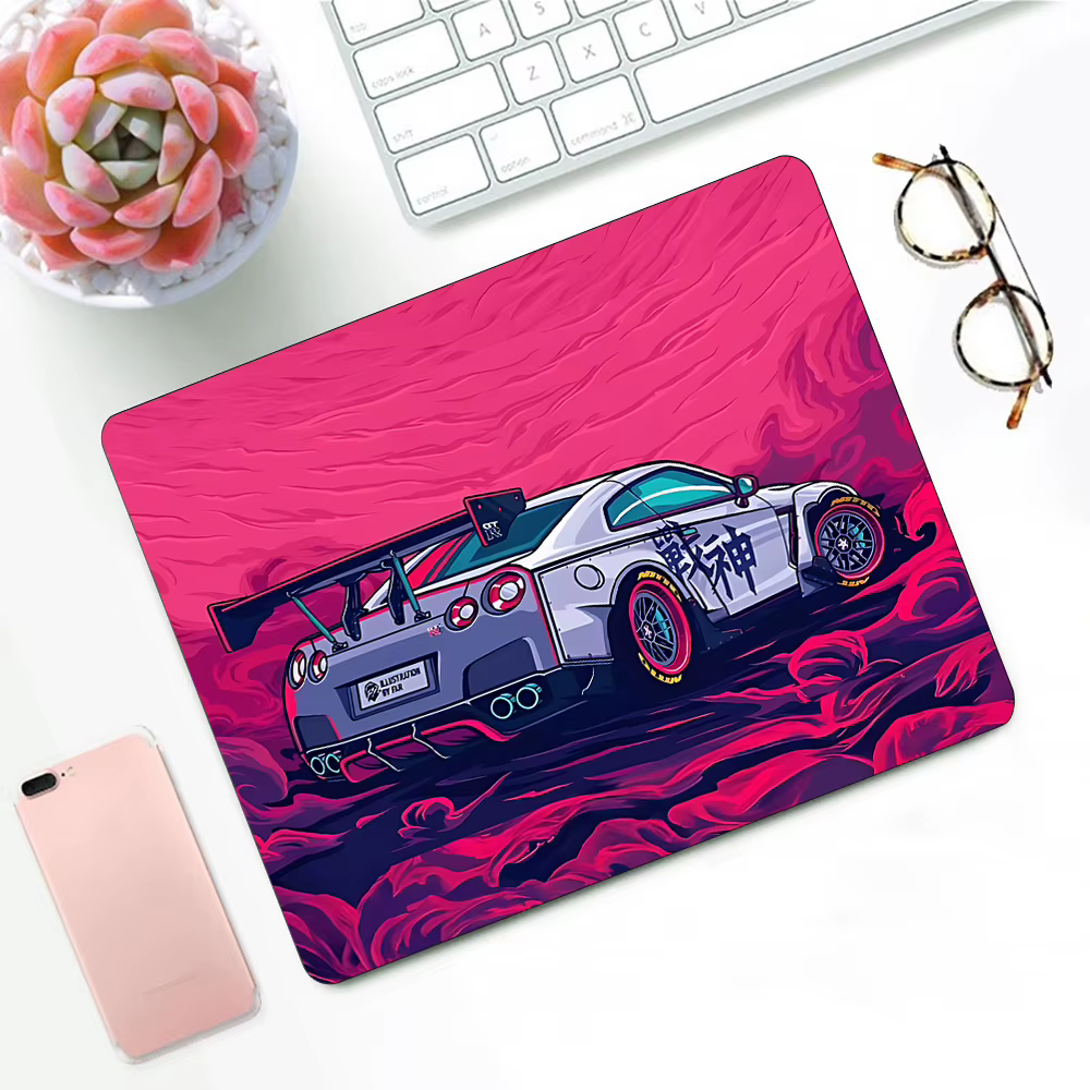 Rallye sport voiture de course JDMS tapis de souris de jeu XS petit