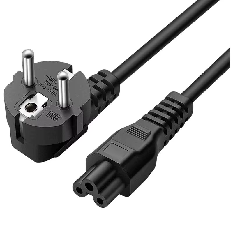 1.5M EU universel ordinateur portable 3 broches chargeur prise adaptateur secteur câble pour HP Dell Toshiba Sony ASUS