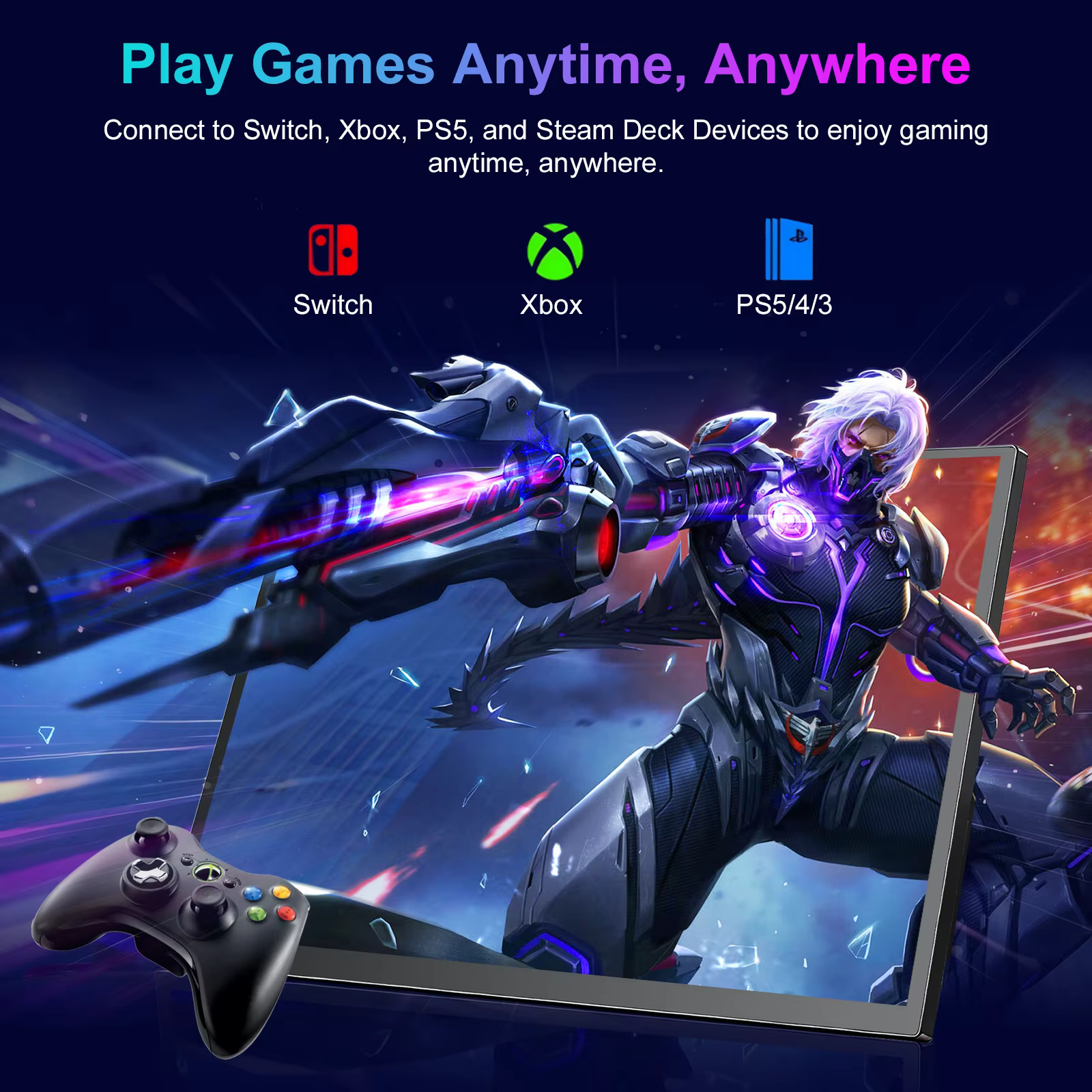 Moniteur portable de jeu 17