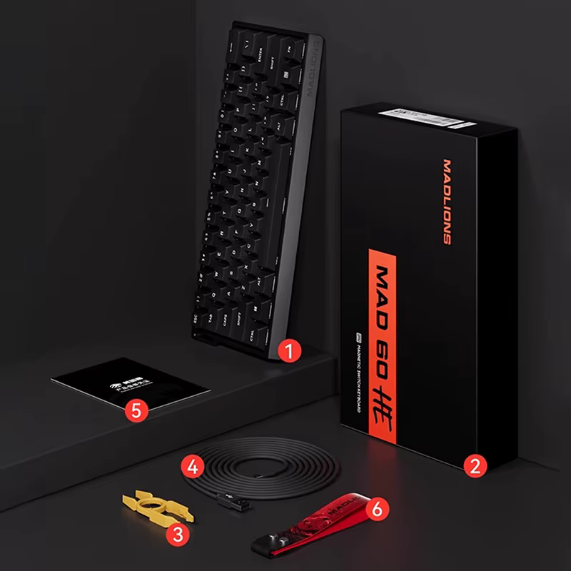 FGG MADLIONS MAD60/68 HE clavier magnétique de jeu mad 68pro