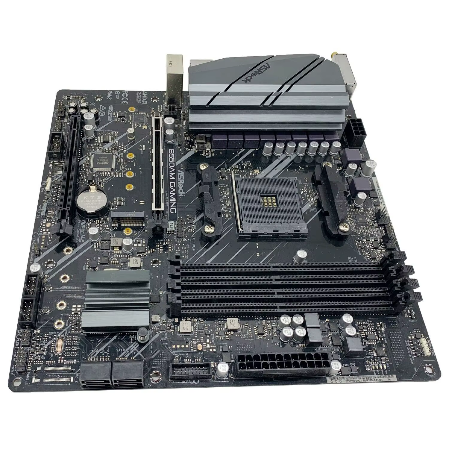 Asrock B550AM carte mère de jeu AM4 AMD B550M 4xDDR4 DIMM NVME M.2 Ryzen 5500 5600 5300G 3950 4700 5700 cpu