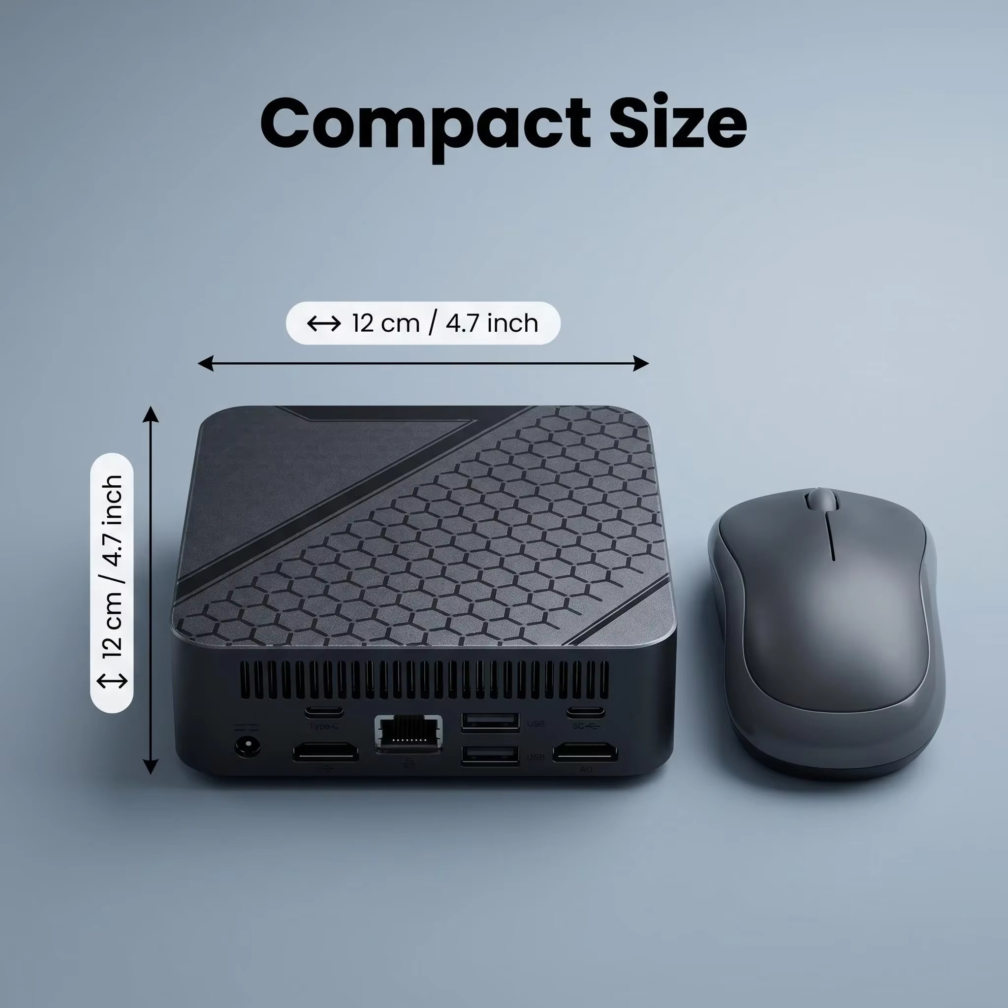 Mini PC de bureau portable Core N150 2026