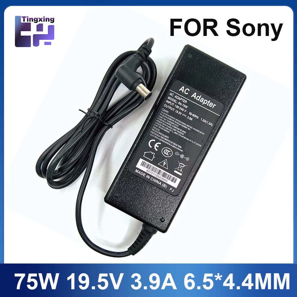 Chargeur 19.5V 3.9A 76W 6.5*4.4mm pour SONY Vaio