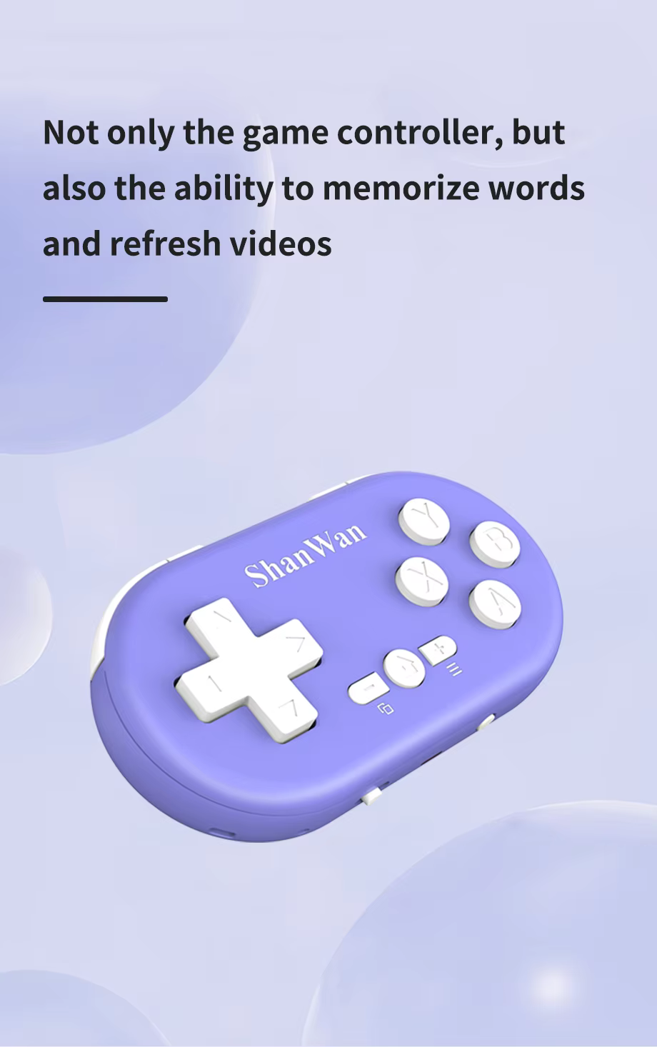 Mini manette de jeu Bluetooth