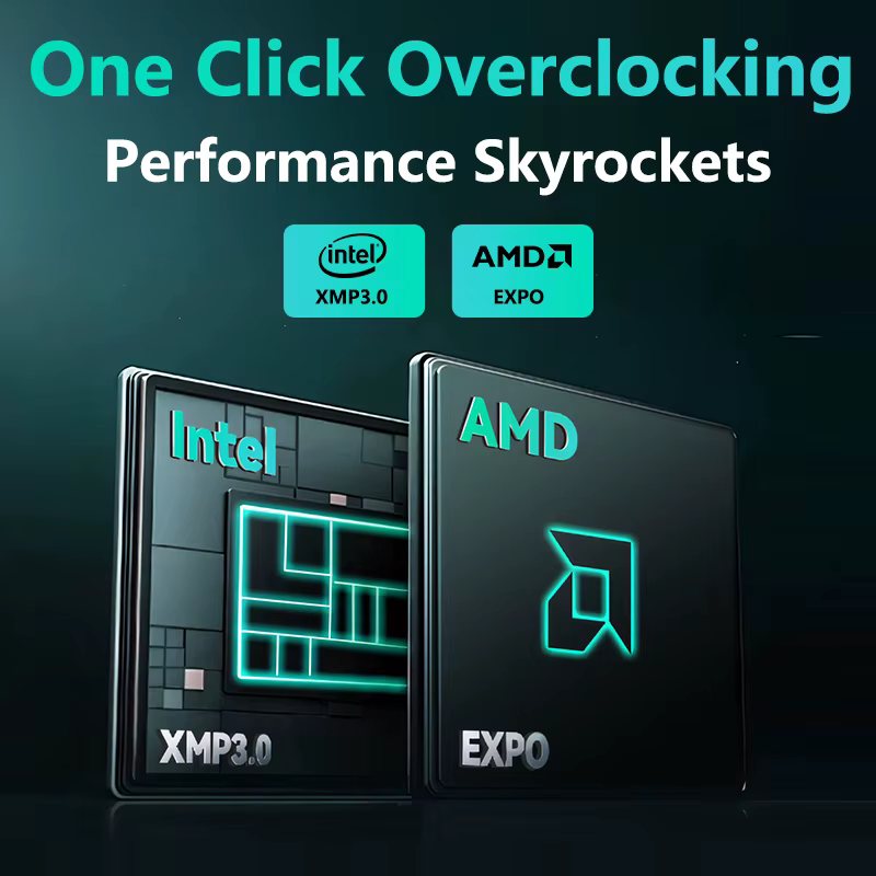 Mémoire RAM GUDGA DDR5 8 Go/16 Go/32 Go 4800-6800 MHz