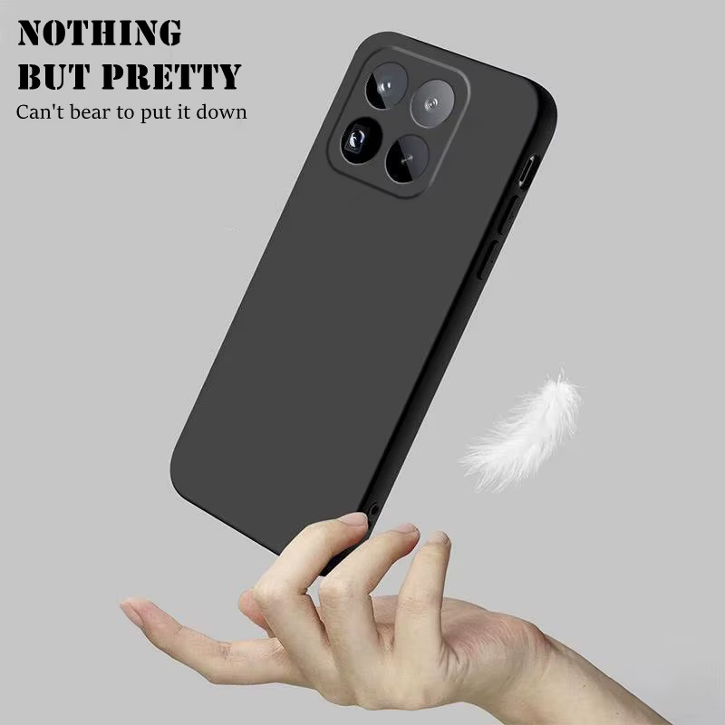 Coque de téléphone carrée en Silicone, étui souple de protection antichoc pour Xiaomi 17 Pro Max Mi 13 14 15 13T 14T 15T Pro, nouvelle collection