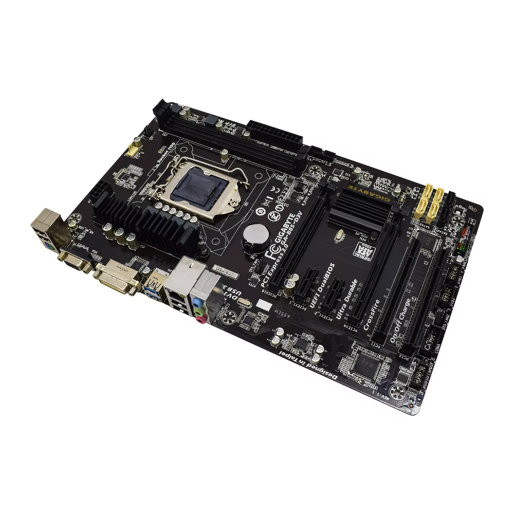 Gigabyte GA-B85-D3V LGA 1150 Prise en charge de la carte mère Core i7-4790K i7-4770K i5-4690K i5-4670K CPU 2 × DDR3 DIMM 16G VGA DVI ATX