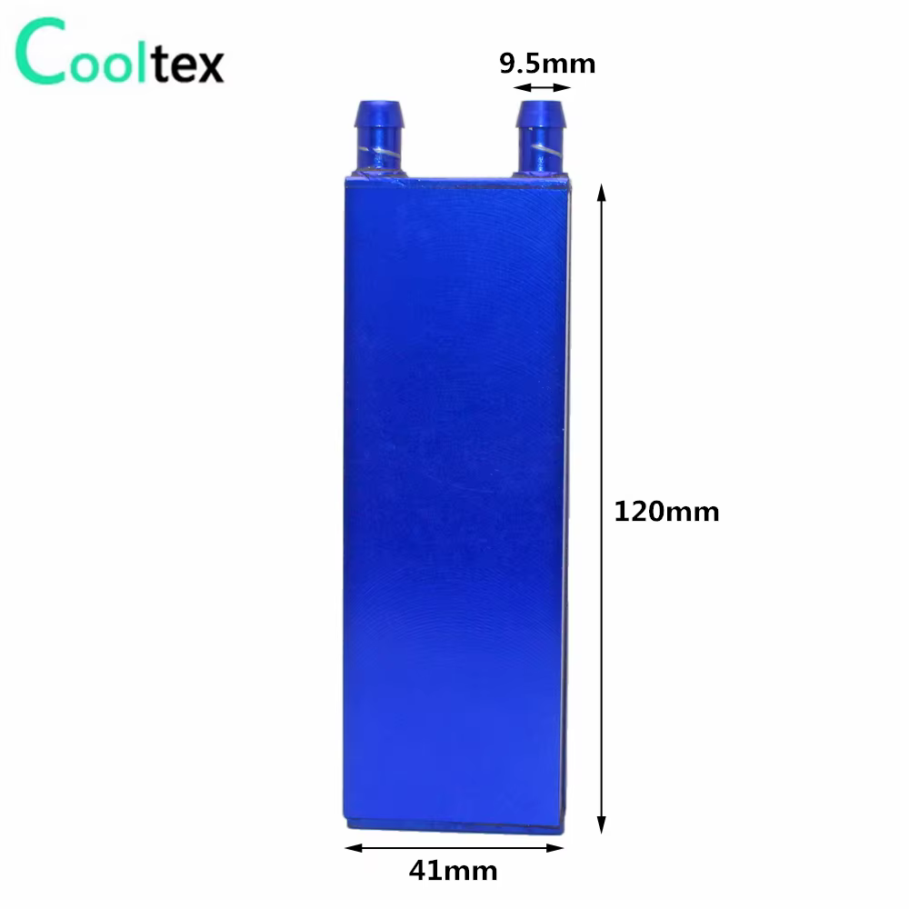 Bloc d'eau liquide de refroidissement de nuit en aluminium