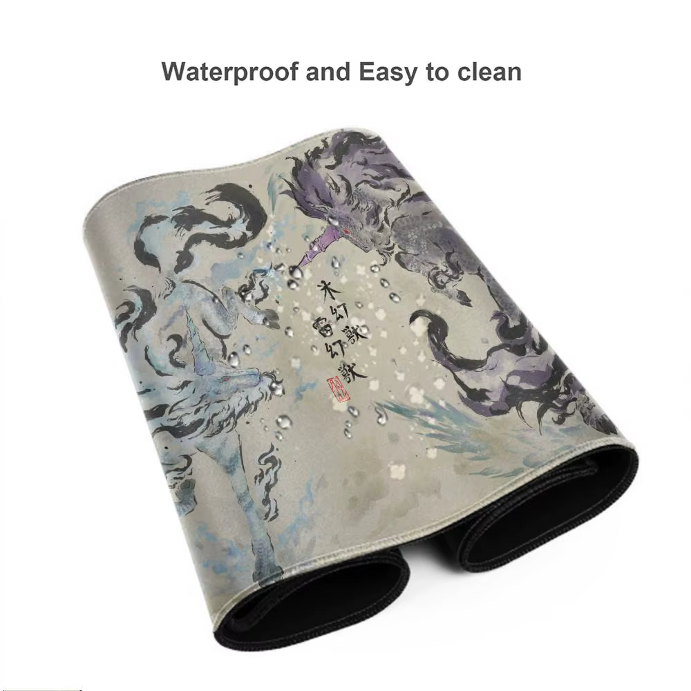 Tapis de souris de jeu Monster Hunter Wildlands Tapetes de Mesa Teclado