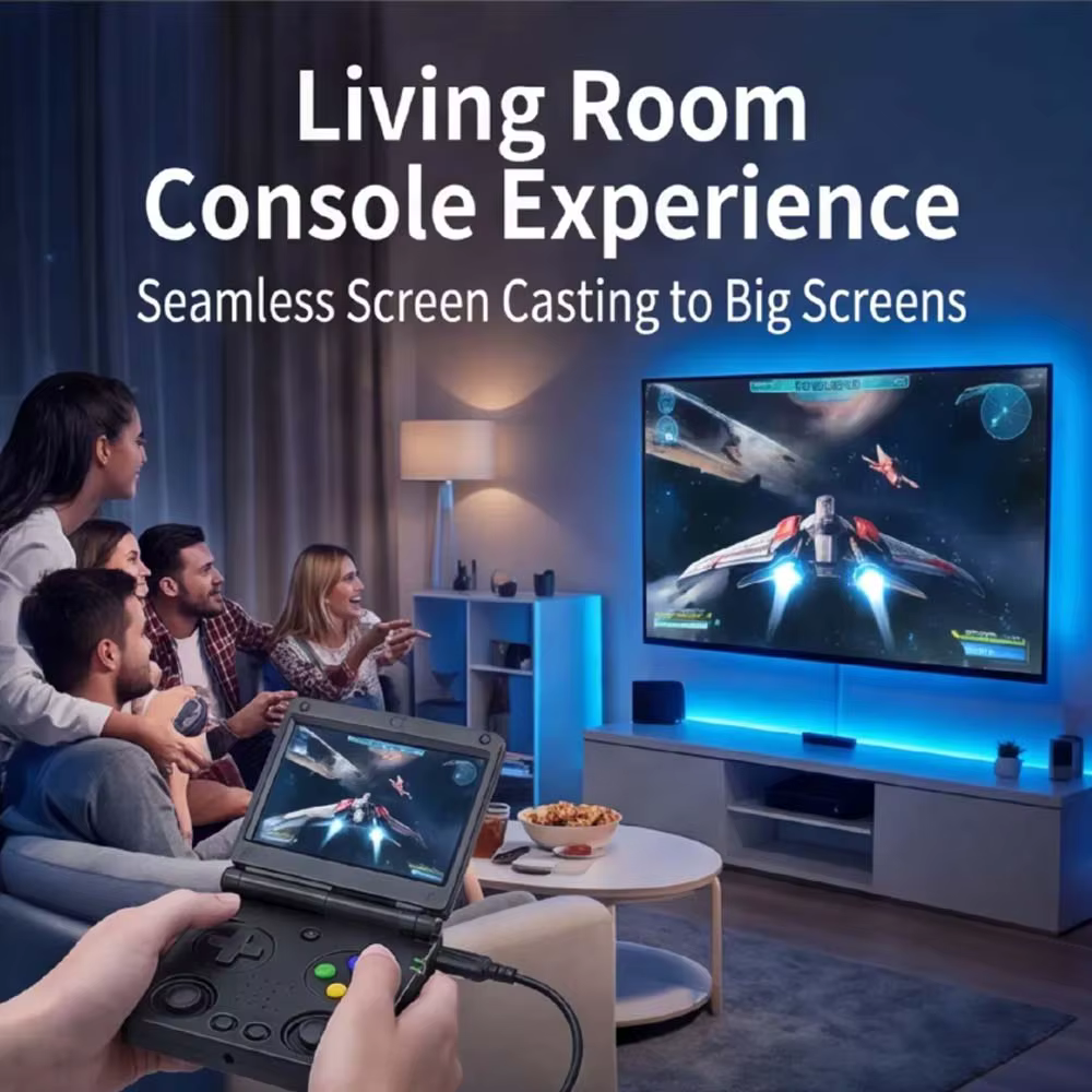 Console de jeu portable pliable ANBERNIC RG34XXSP