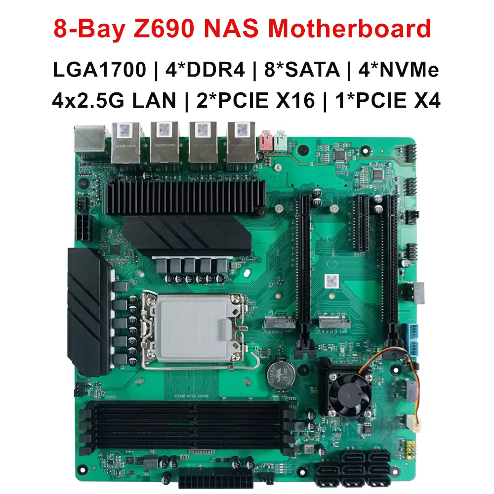 Carte mère NAS Z690 8 baies
