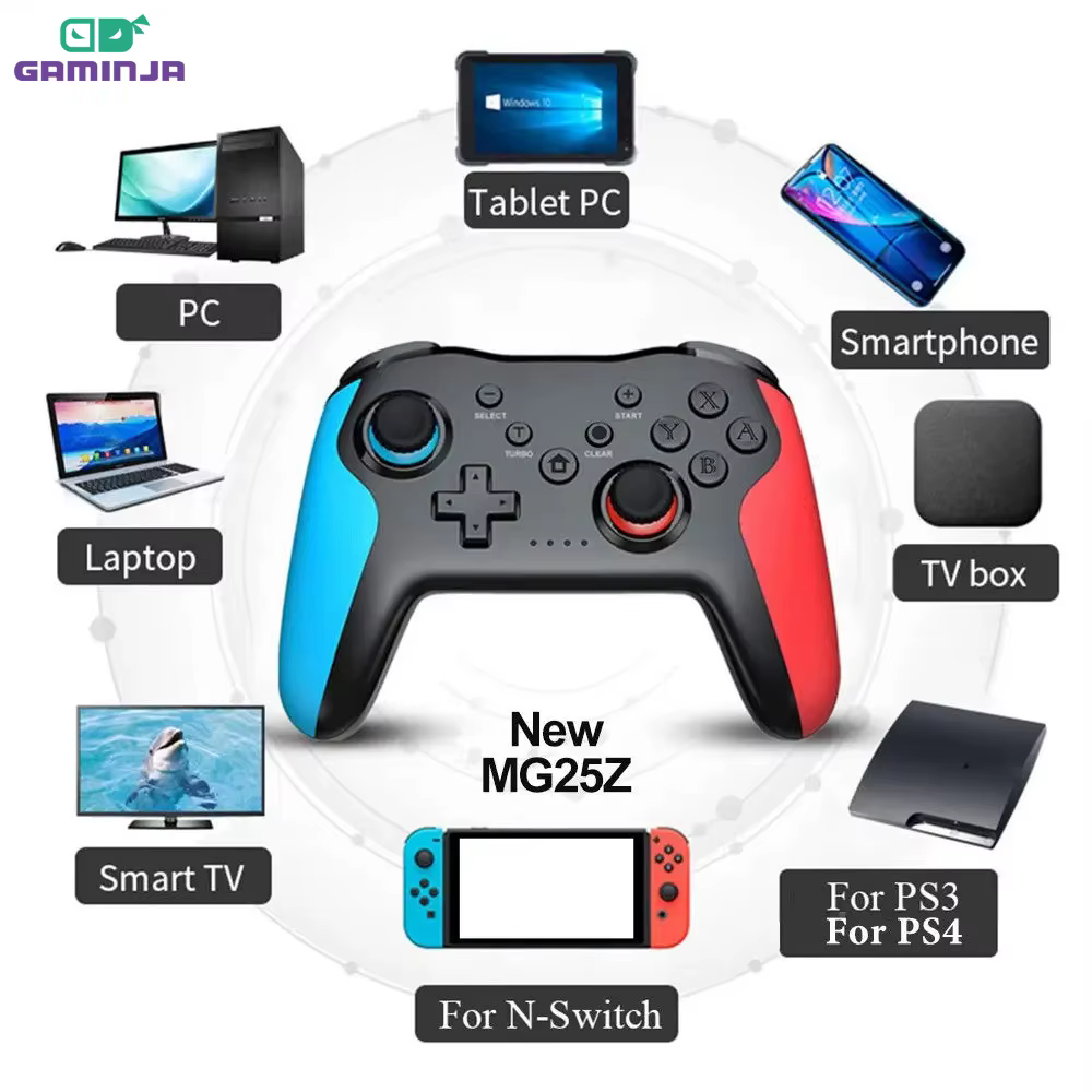 GAMINAlbanMG25Z-Manette de jeu sans fil Bluetooth pour Nintendo Switch