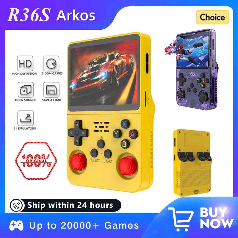 Console de jeu portable R36S