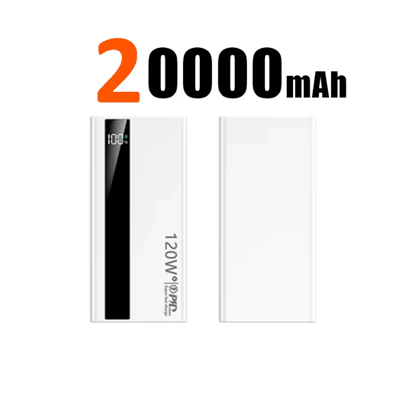 Batterie externe portable 20000mAh, charge rapide 22.5W, batterie externe haute capacité, alimentation mobile universelle pour iPhone Android