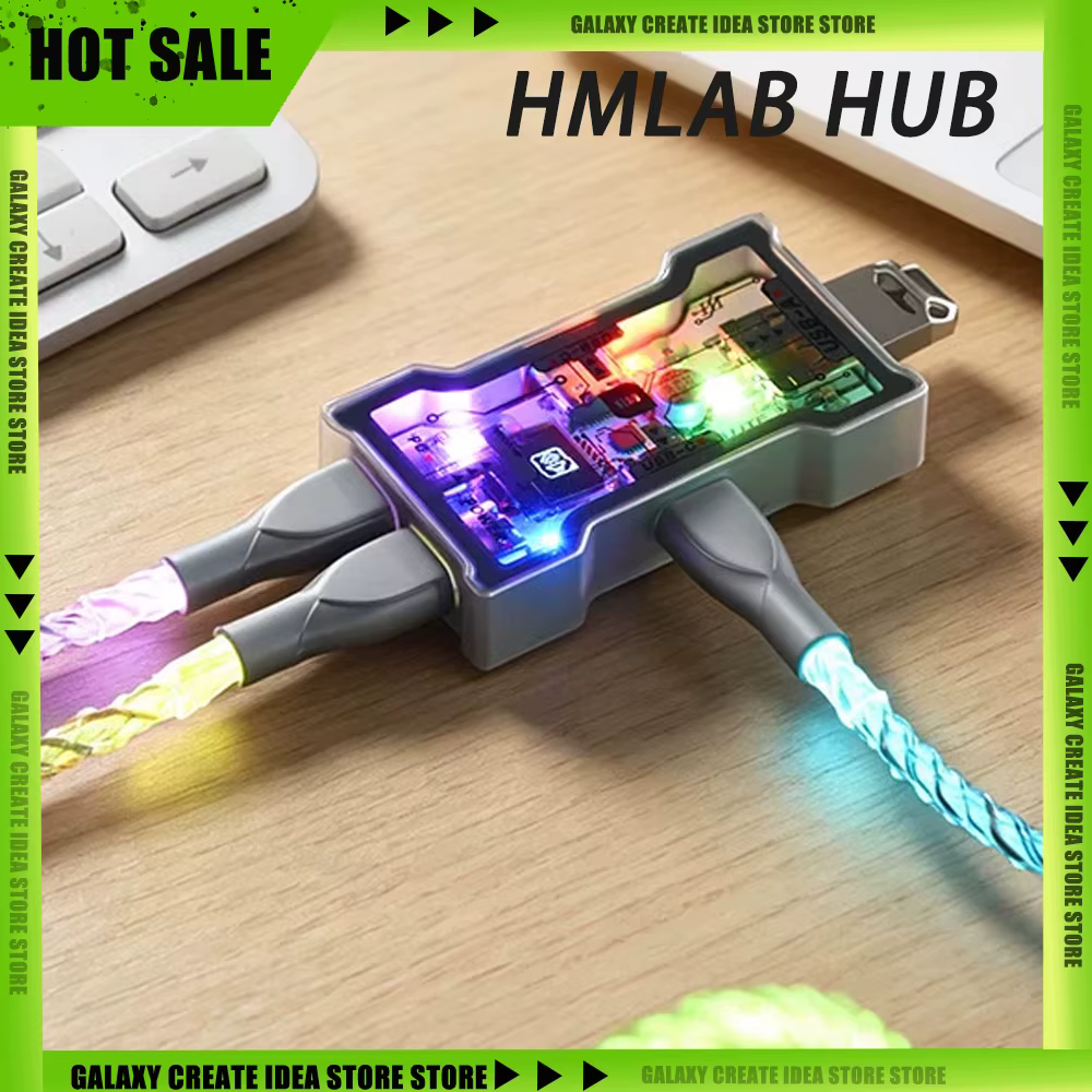 HMLAB HUB 2-à-3 ports, extenseur Lite