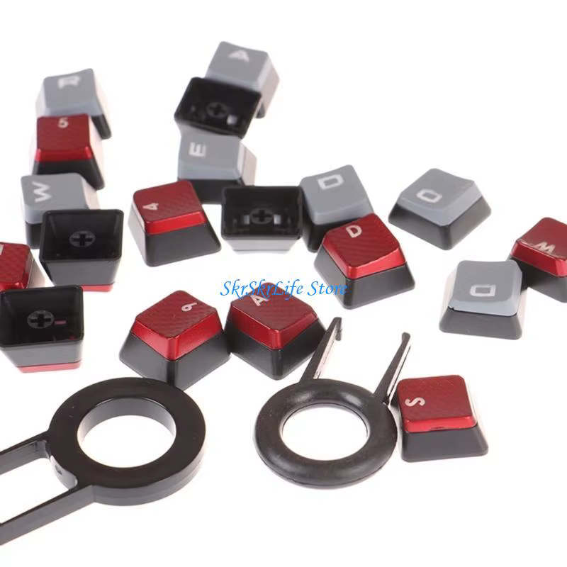 E65E Anti Slip Keycaps pour K70 RGB K95 K90 K65 K63 Keyboards mécaniques