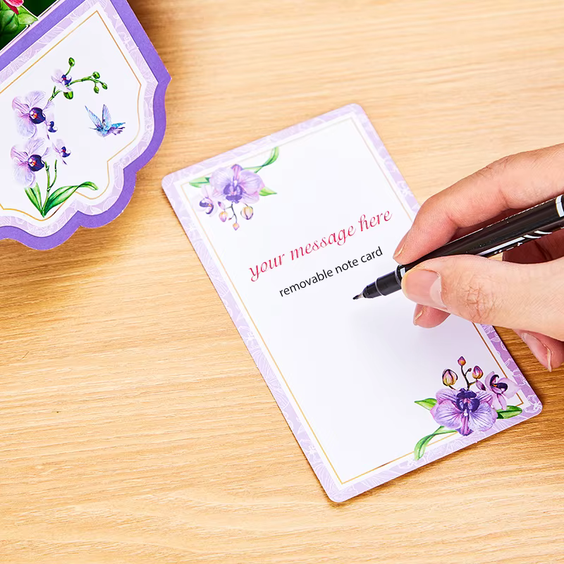 Carte de vœux à fleurs avec enveloppe, cadeaux Surprise pour la fête des mères, anniversaire de Thanksgiving, anniversaire de mariage, boîte florale Pop-up 3D