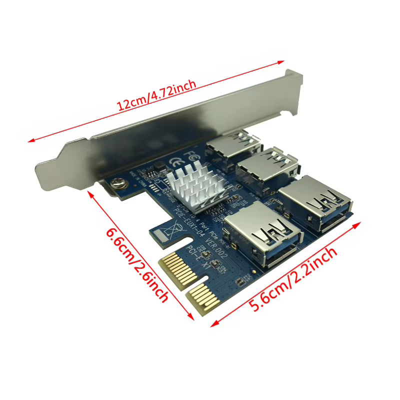 Adaptateur PCI-E à