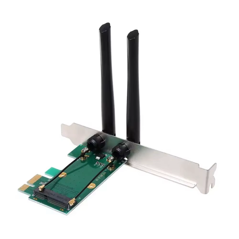 Carte sans fil WiFi Mini PCI-E Express vers adaptateur