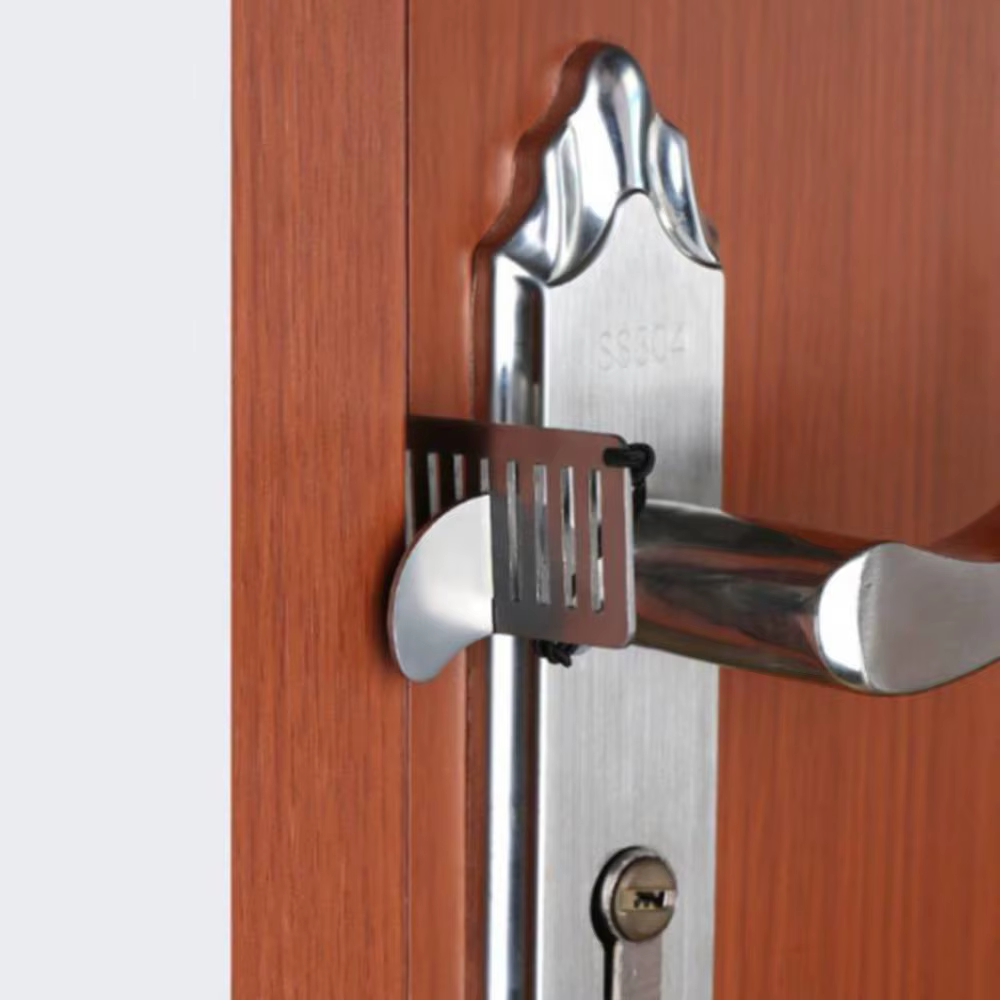 Serrure de porte portable de voyage, verrou de sécurité antivol pour porte, butée de porte universelle pour la sécurité à l'hôtel et à la maison