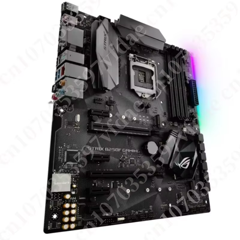 Carte mère ASUS ROG STRIX B250F GAMING B250 64 Go LGA1151 DDR4 compatible avec les processeurs de 6e et 7e génération