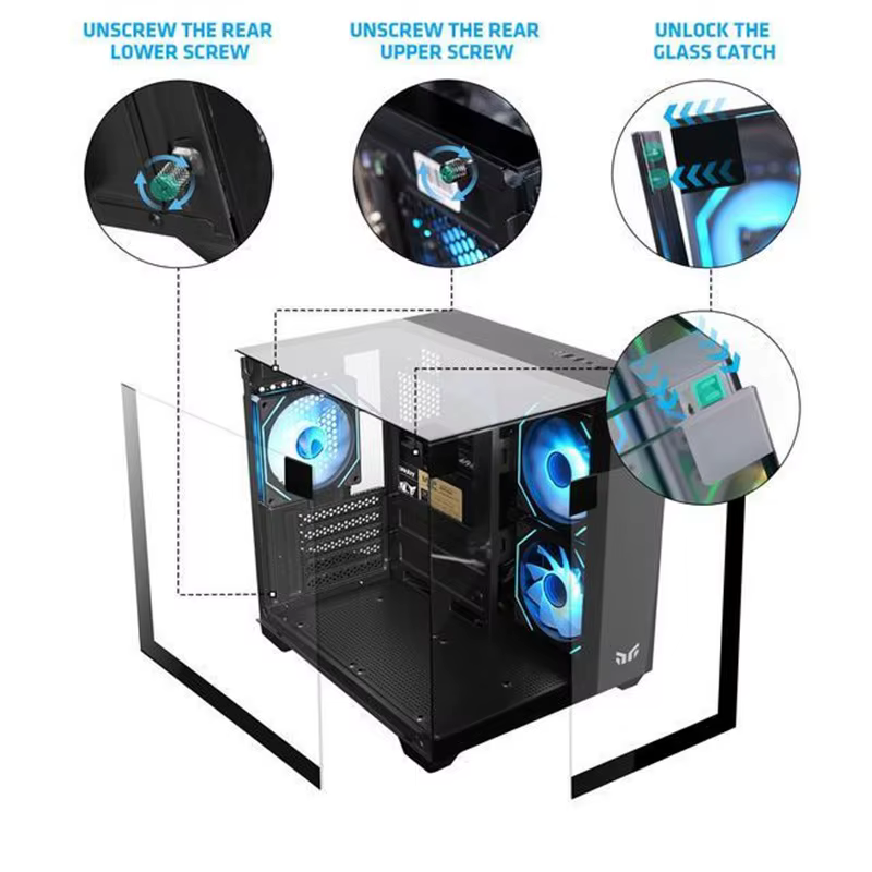 Boîtier MATX Yeah Magic Cube