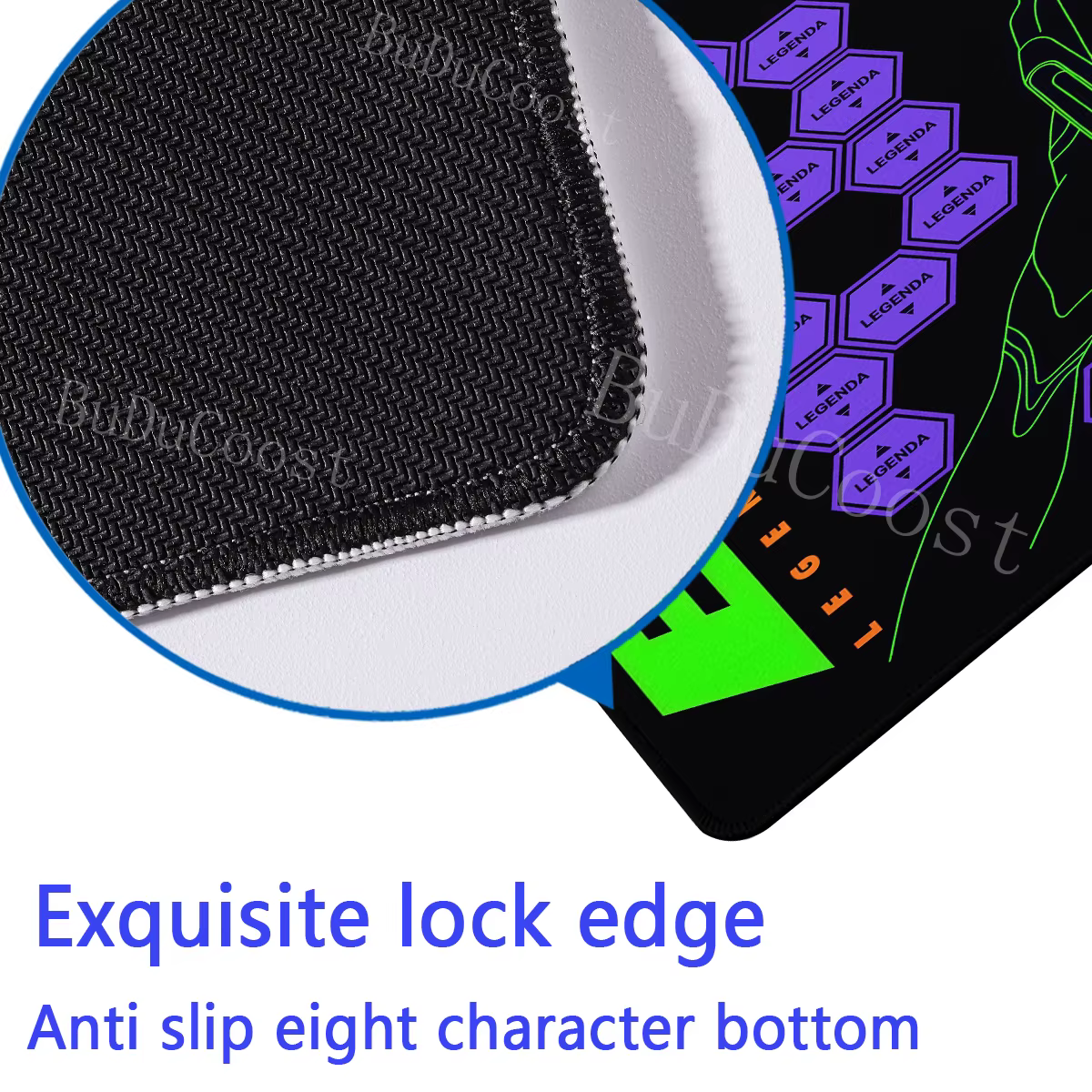 Grand tapis de souris E-E-Evangelione