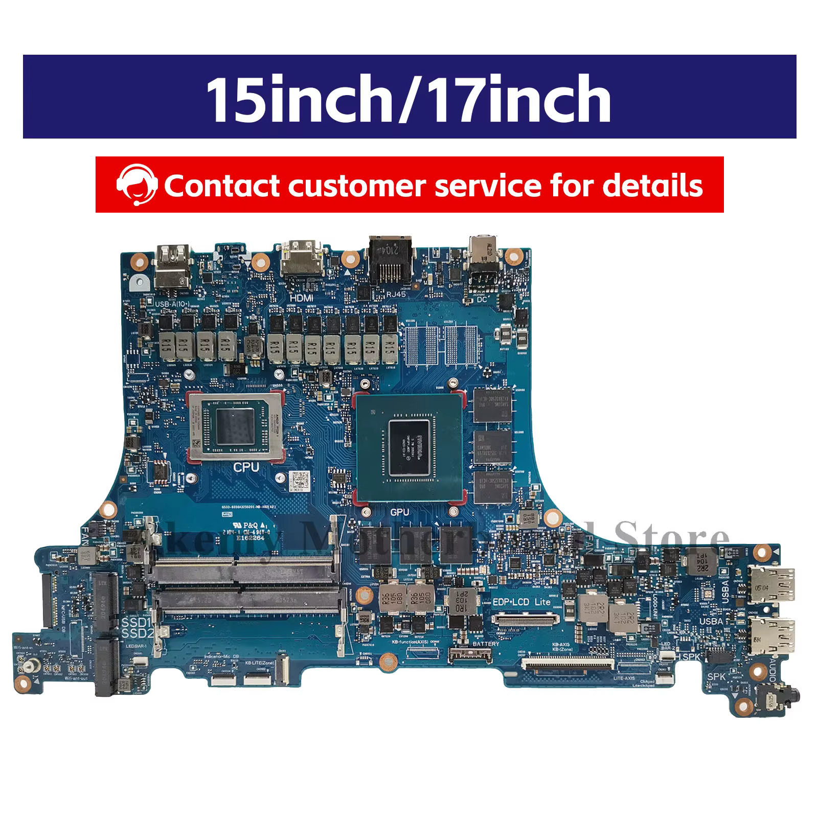 G513Q R9-5900HX RTX3080-V8G Carte Mère Pour ASUS PX513Q G513RS G513QE G713QM G713QR Ordinateur Portable