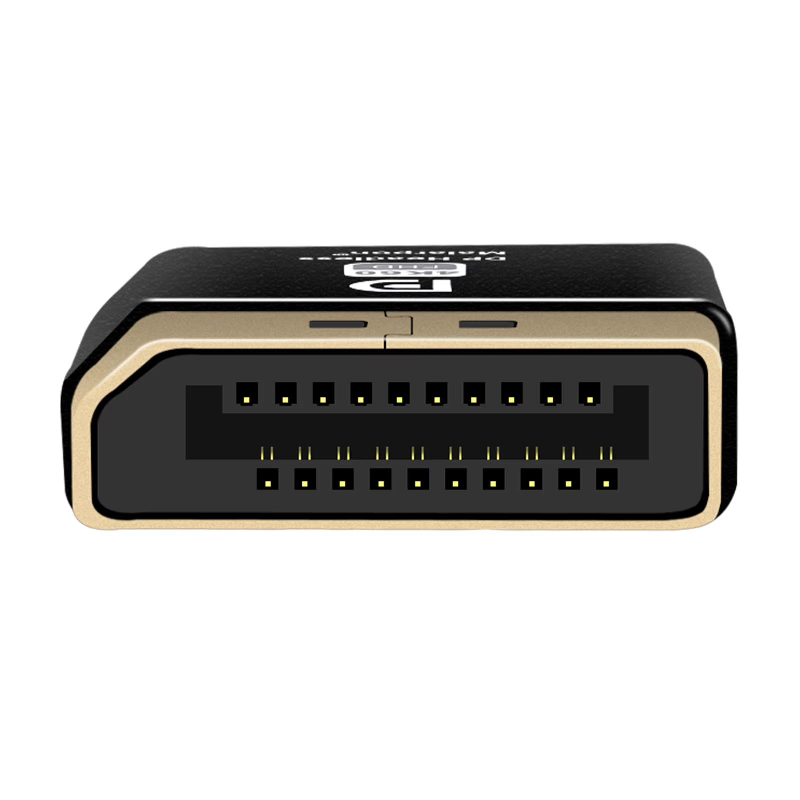 EVanlak Émulateur d'affichage sans tête DisplayPort 4K60HZ pour PC, Faux écran DP - compatible sans tête 1080@120Hz-4096x2160@60Hz FHD