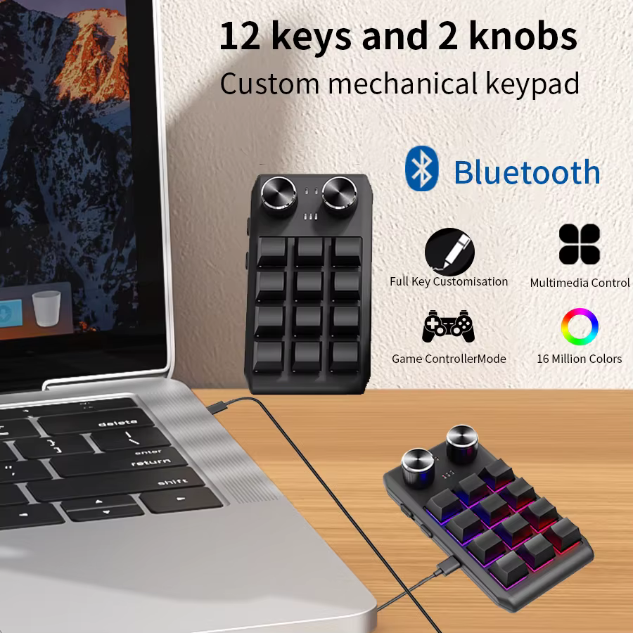 Clavier Bluetooth programmation Macro