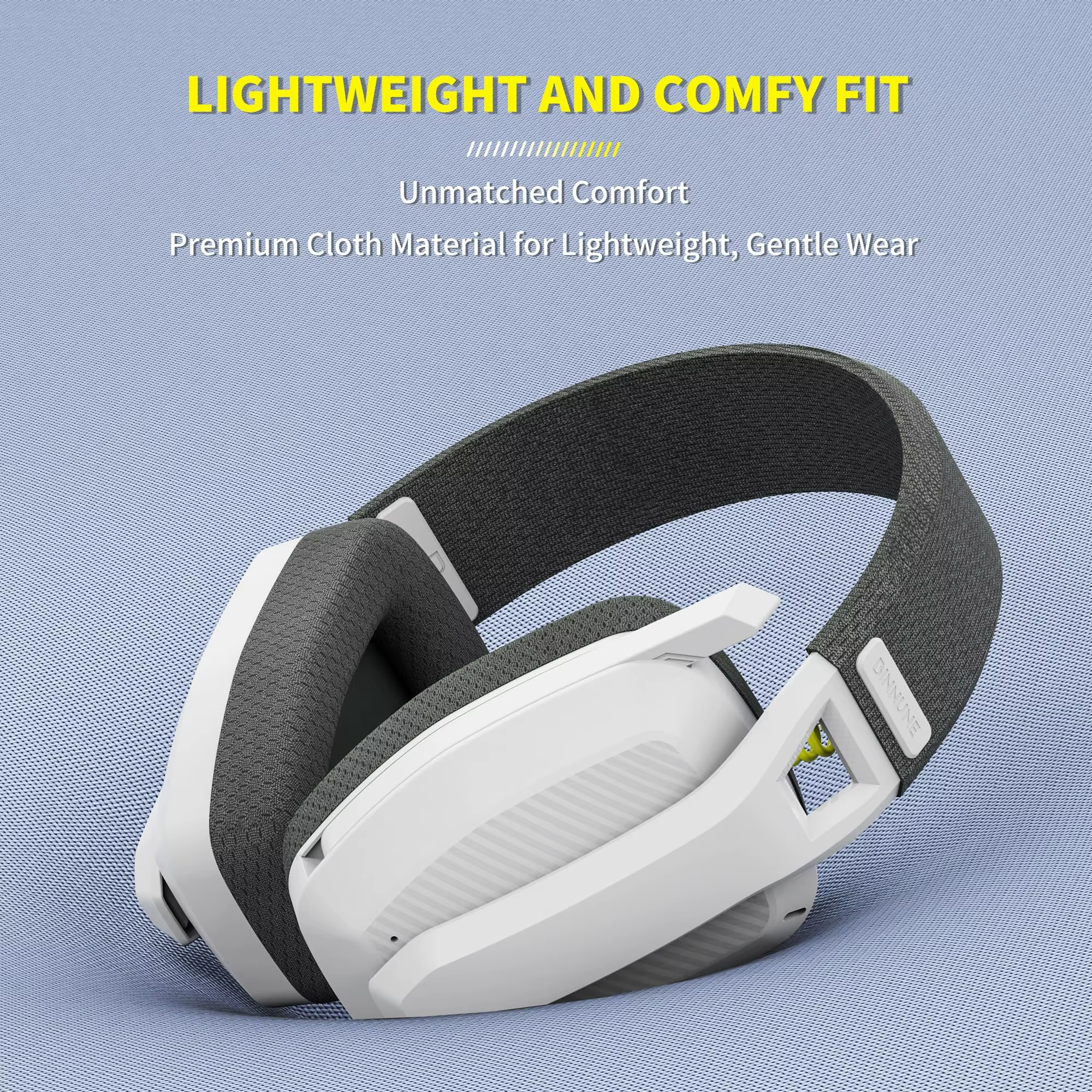 BINNUNE BW06 casques Bluetooth Gamer avec micro pour PS5 PS4 PC Mac Playstation casque de jeu sans fil 2.4GHz avec Microphone