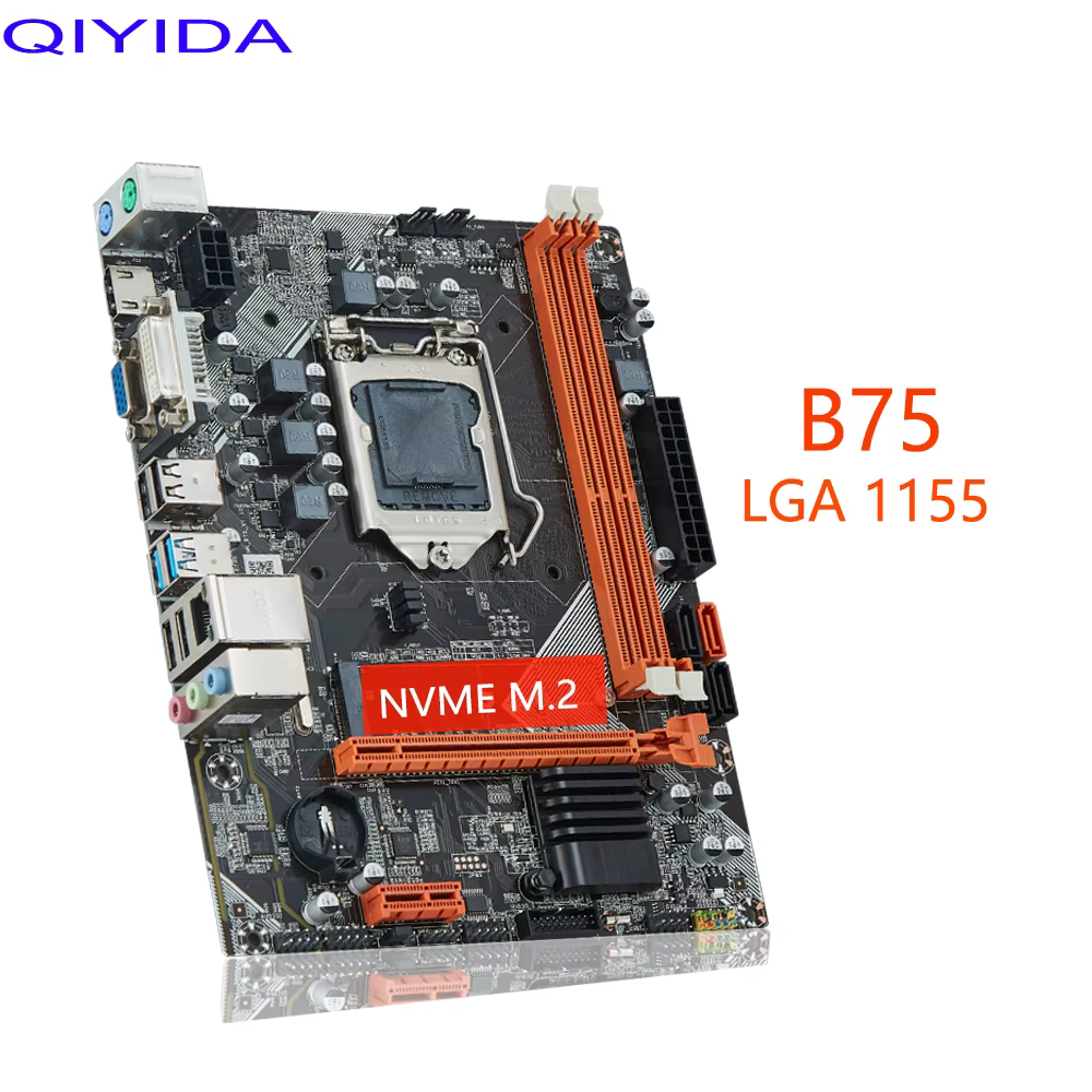 Carte mère Qiyida B75 LGA 1155