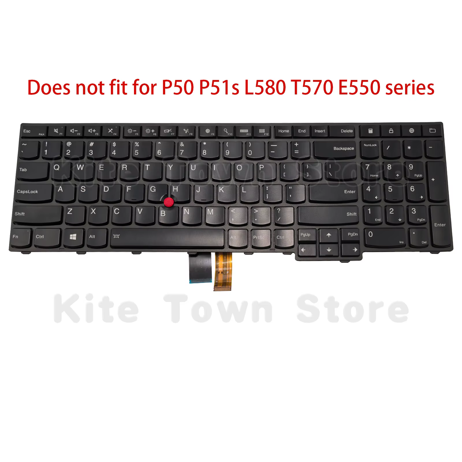 Nouveau clavier d'ordinateur portable américain rétro-éclairé pour Lenovo Thinkpad E531 E540 L540 L550 L560 L570 T540 T540p T550 T560 W540 W541 W550 W550s P50s