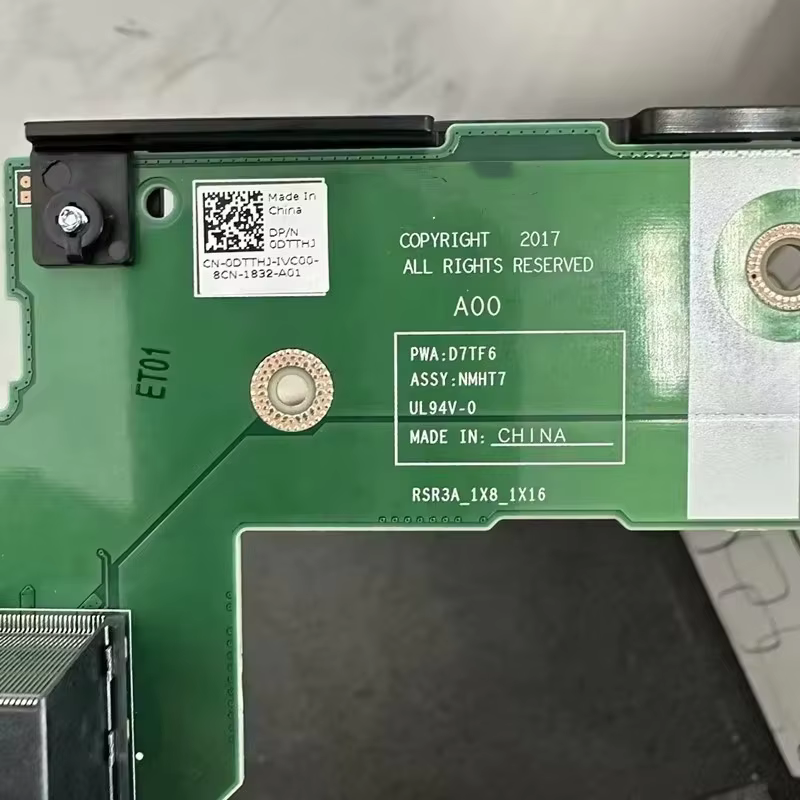Carte RISER3 DTTHJ 0DTTHJ R740, carte riser PCI