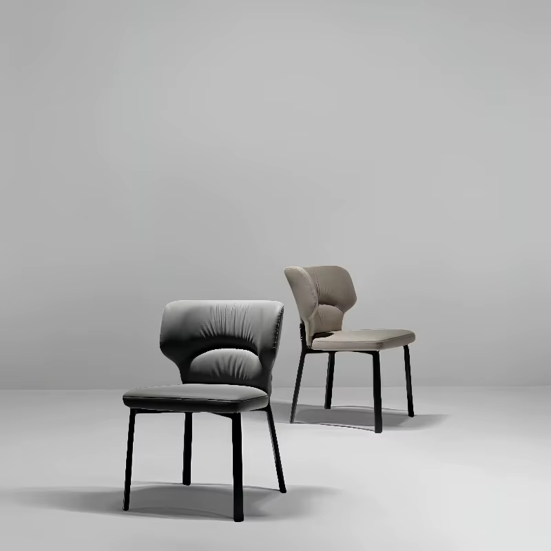 Coussins design chaises De salle à manger jambes cuisine rustique chaises De salle à manger nordiques salon haut Sillas De Comedor meubles De maison