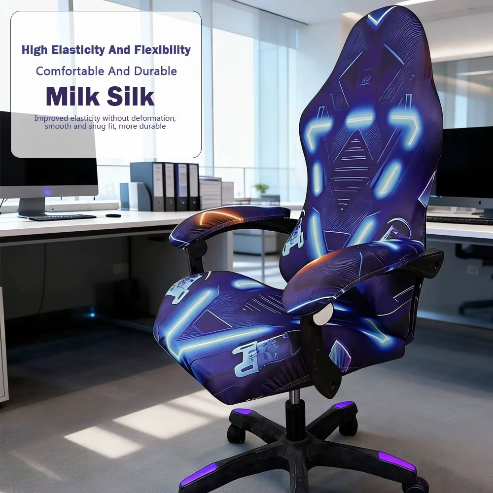 Housses de chaise de gaming extensibles et respirantes